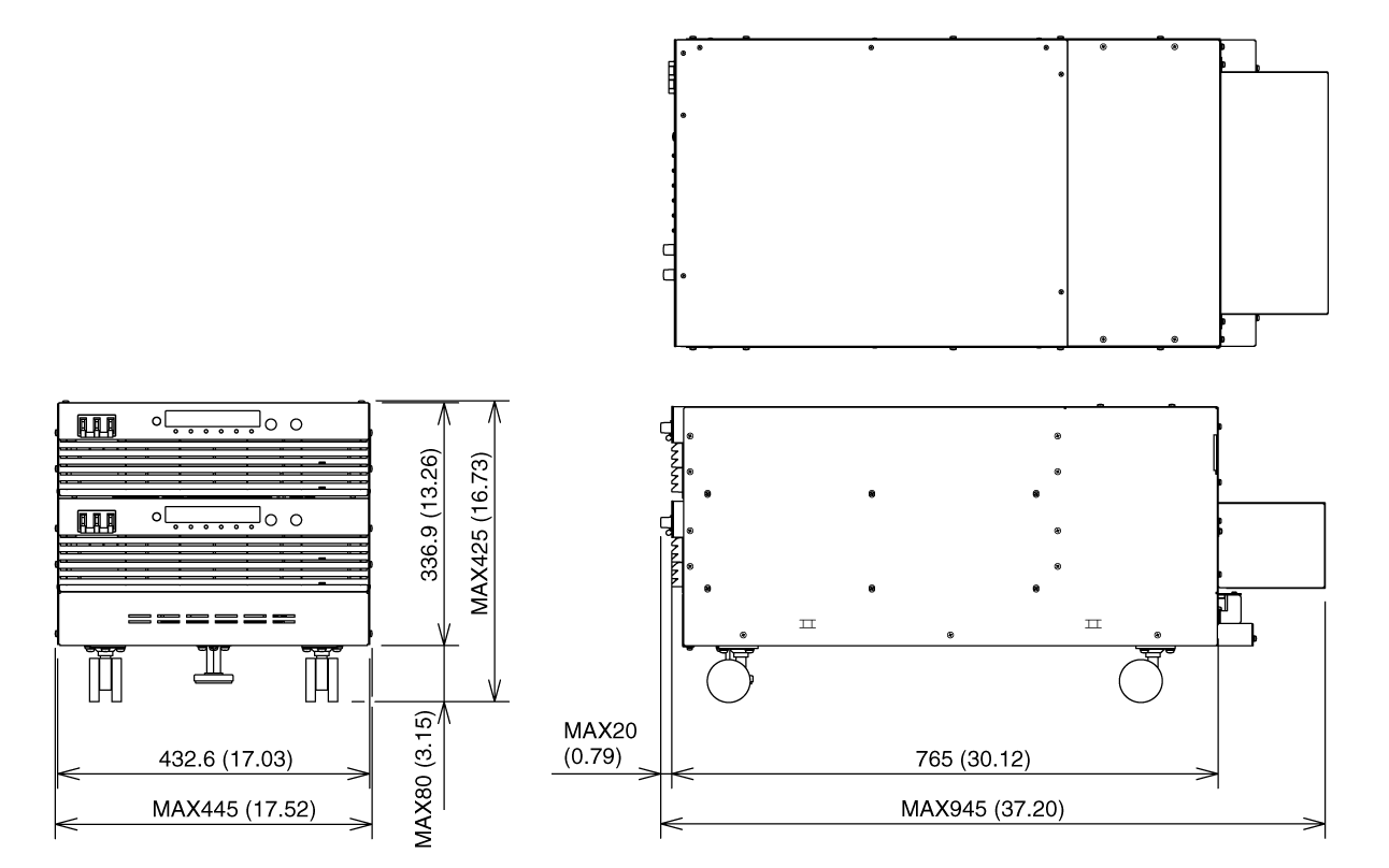 PAT-TM Series 16 kW System Outline Drawing
